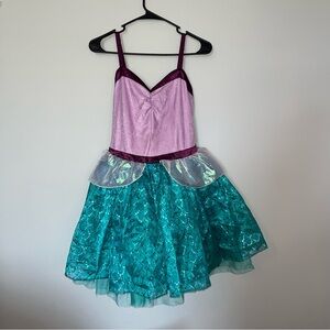 Disney Blue and Purple Ariel Mermaid Dress XS